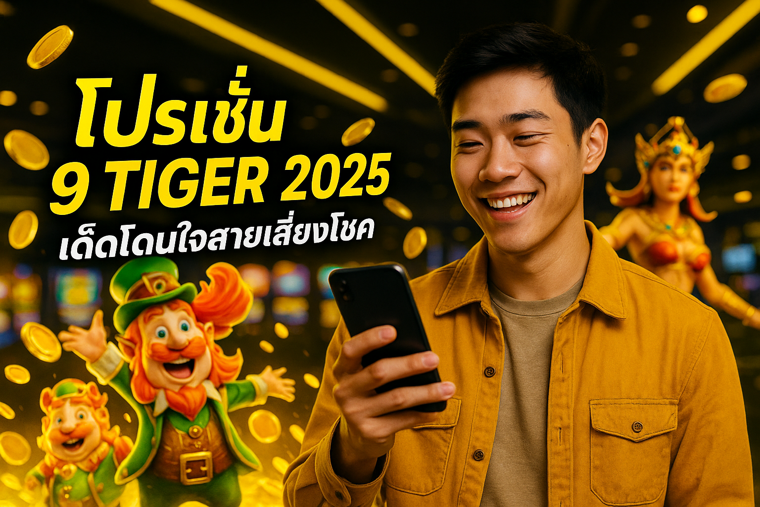โปรโมชั่น 9 TIGER 2025 เด็ดโดนใจสายเสี่ยงโชค